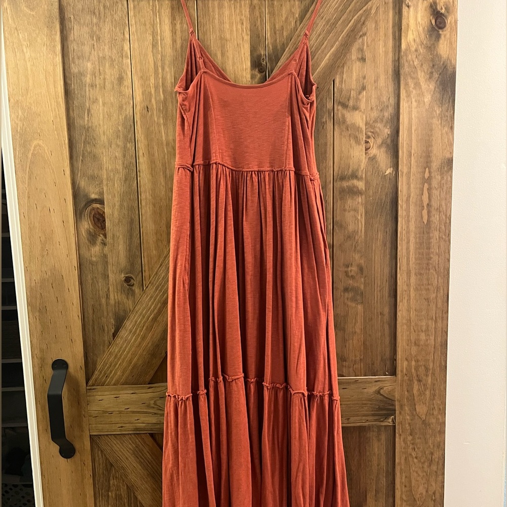 American Eagle Outfitters Terracotta Maxi Dress - Picture 3 of 4